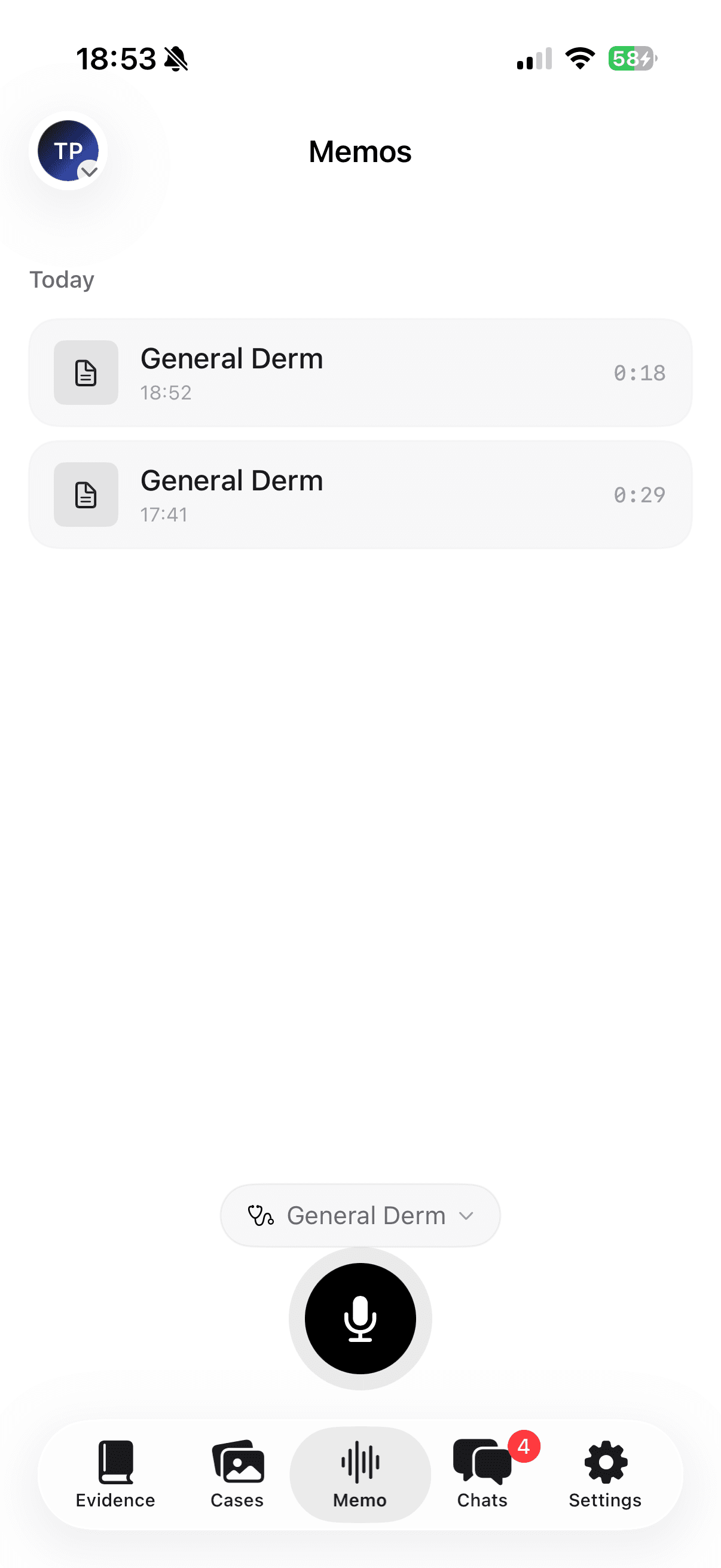 Structured clinical memos from case review threads
